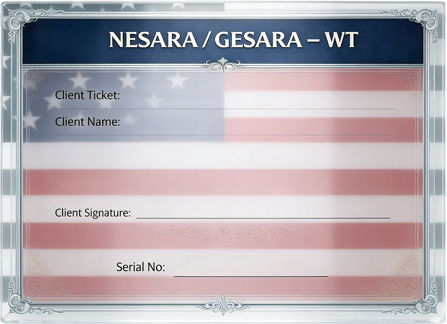 Platinum Tier Nesara Gesara WT