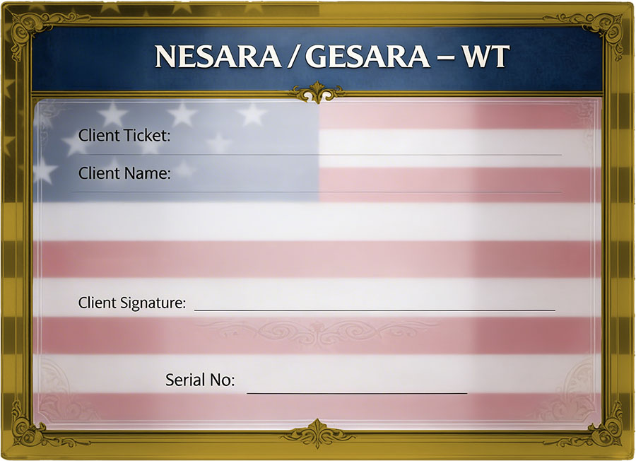 VIP Tier Nesara Gesara WT